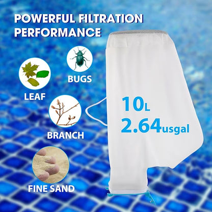 Premium Mesh Bag Replacement for PoolCent Handheld Cleaner——Leaf Eater/Leaf - Image 4