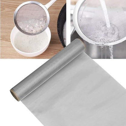 Industrial 304 Stainless Steel Filter Screen Roll 60 & 120 Mesh, Woven Wire - Image 5
