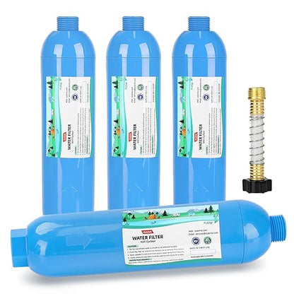 OULEME RV Water Filter, Inline Water Hose Filter by OULEME