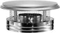 DuraVent DuraPlus 15 Inch Triple Wall Stainless Steel Round Chimney Cap by DuraVent