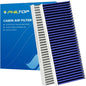 PHILTOP Premium Cabin Air Filter w/Dual Activated Carbon, Compatible by PHILTOP
