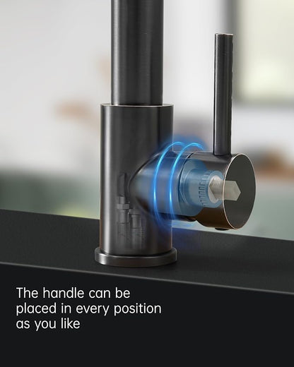 Fapully Commercial Pull Down Kitchen Sink Faucet - Image 7