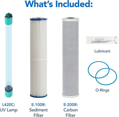 Kind Water Whole House Replacement Filter Set – Sediment, Carbon Block - Image 5