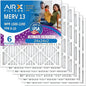 AIRX FILTERS WICKED CLEAN AIR. 24x24x2 Air Filter MERV 13 Electrostatic Pleated by AIRXFILTERSWICKEDCLEANAIR
