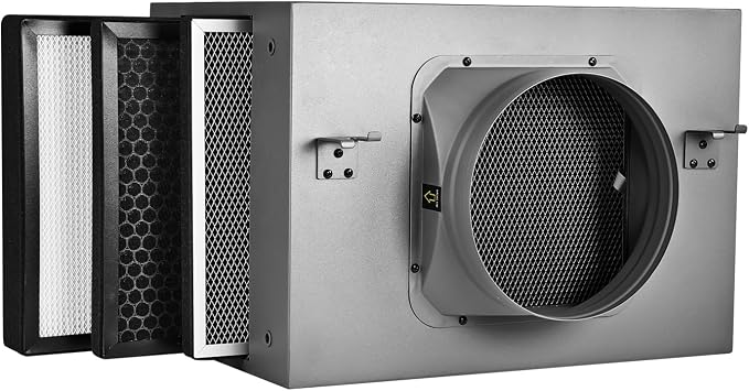 Inline Filter Box 8", 3-Layer Air Filtration Box by weiworld