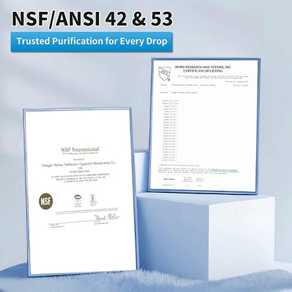 Water Filter for Sink Faucet, NSF/ANSI 42&53 Improve Taste, EZ Change Life - Image 5