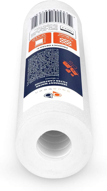 Aquaboon 10” x 2.5” Whole House and Reverse Osmosis Sediment 1 Micron Water - Image 10