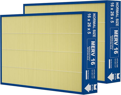 16x26x5 MERV16 Pet Replacement Filter Compatible by Amboseli