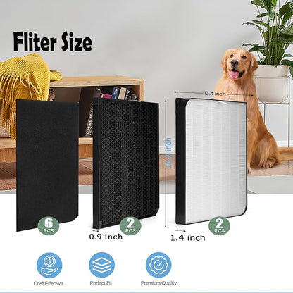 10-Pack Filters Replacement Set Compatible - Image 5