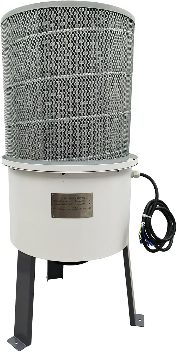 Oil Mist Collector 650-824CFM High-Efficiency Powerful Centrifugal CNC Oil Mist by Unknown