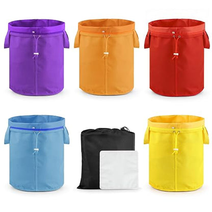 5 Gallon Filter Bag, 5 Pack Mesh Filter Bags by Koalafast
