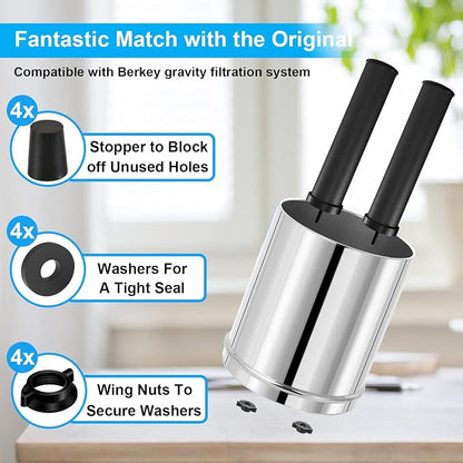 Replacement Kit for Berkey Water Filter System Elements - Image 2