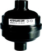 Motor Guard D-13 Disposable Compressed Air Filter, 1/4 NPT by Motor+Guard