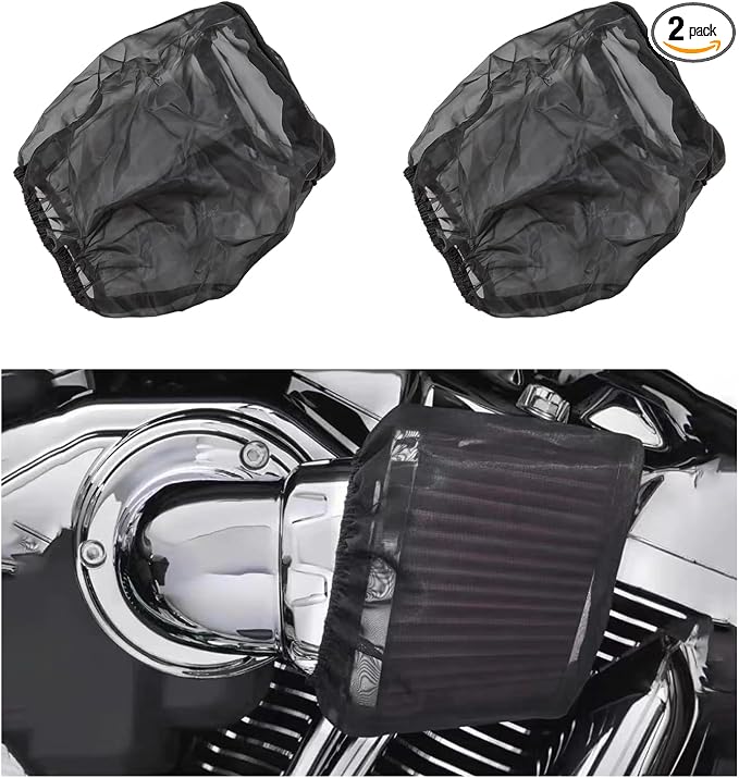 2 PCS Air Filter Cover for Car, Dustproof Cold Air Filter Protective Sock Cover by Dickno
