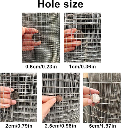 Livestock Fencing Roll Galvanised Welded Wire Mesh Roll Garden Chicken Wire - Image 2