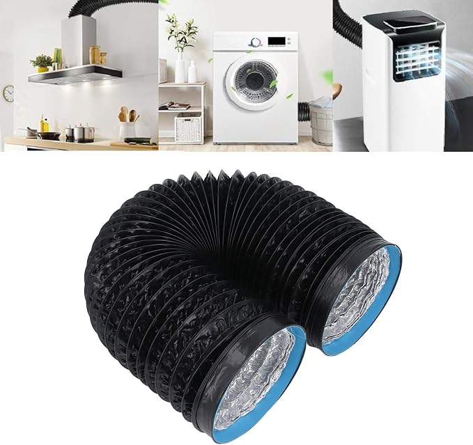 NoiseReducing 7in Dryer Vent Exhaust Hose Flexible Duct Easy Installation - Image 3