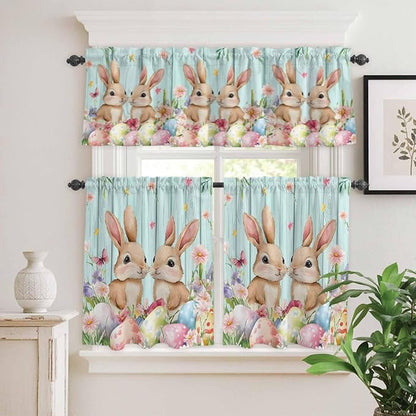 Easter Kitchen Curtains Set 3 Piece - Image 9