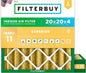 Filterbuy 20x20x4 Air Filter MERV 11 Superior Pet & Allergy Defense, by Filterbuy