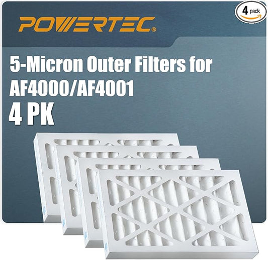 POWERTEC 5 Micron Outer Air Filter by POWERTEC