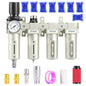 TAILONZ PNEUMATIC 0-240 PSI 1/2 Inch NPT Industrial Grade 4-Stage Air Drying by TAILONZPNEUMATIC