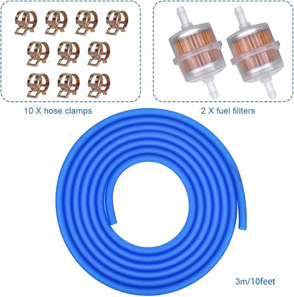 3/16 Fuel Line 10 Feet with 2Pcs 3/16 Fuel Filters - Image 6