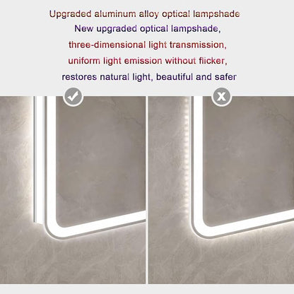 Smart Illuminated LED Bathroom Mirror，Bathroom Mirror - Image 4