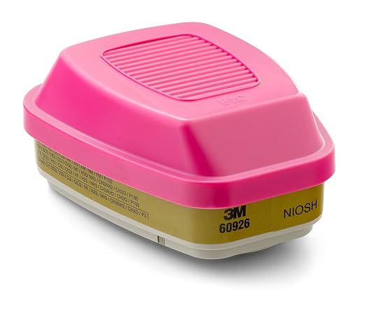 3M Multi Gas Vapor Cartridge, Filter 60926, P100 Respiratory Protection by 3MIndustrial