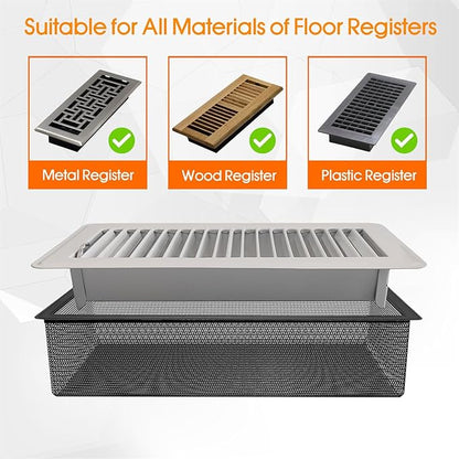 Floor Register Vent Cover Filter Net - Image 2