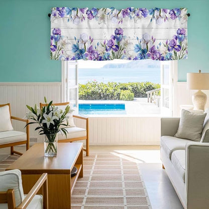 Spring Flowers Curtain Valances - Image 8