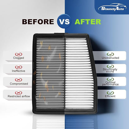 Engine & Cabin Air Filter Set for 2021-2026 Santa Fe Hybrid 1.6L, 2020-2026 - Image 7