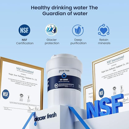 GLACIER FRESH Replacement for MWF Refrigerator Water Filters, SmartWater MWFP - Image 7