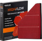 HIGHFLOW High Performance, Pre-Oiled Disposable Engine Air Filter PA99222X | by PremiumGuard