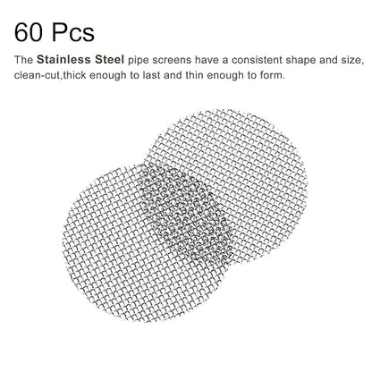 MECCANIXITY Pipe Screen Stainless Steel Screens, 9/16 Inch Diameter - Image 3
