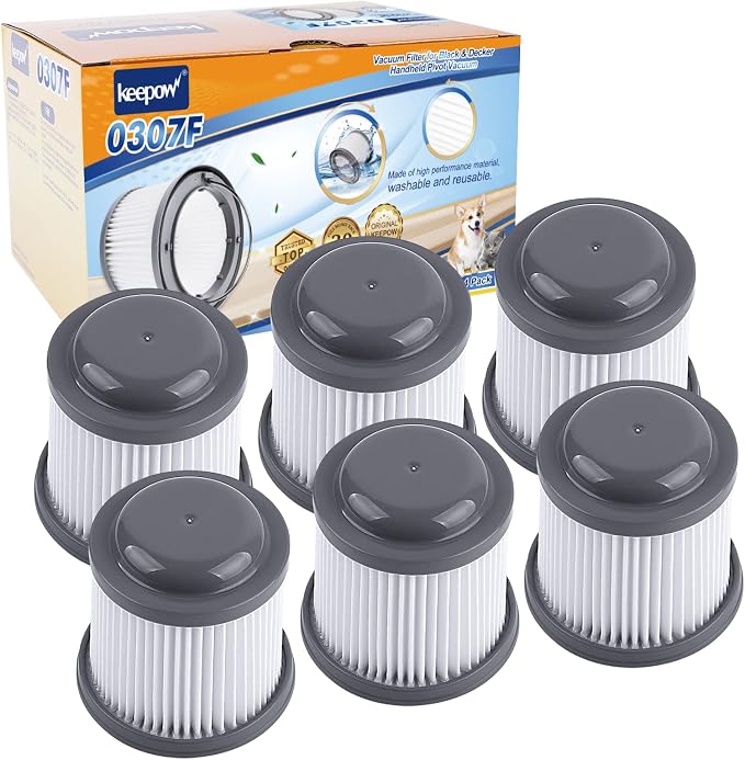 KEEPOW Pivot Vacuum Filter Replacement by KEEPOW