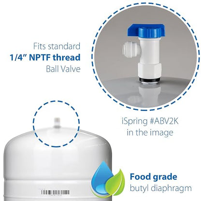 iSpring T32M Pressurized Water Storage Tank - Image 3