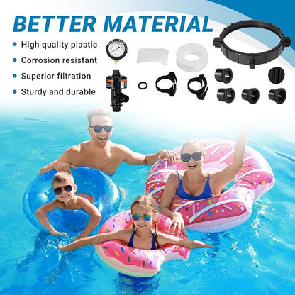 W3C17502 Swimming Pool Plus Cartridge Filter Assembly 200 Sq Ft, 150 GPM - Image 5