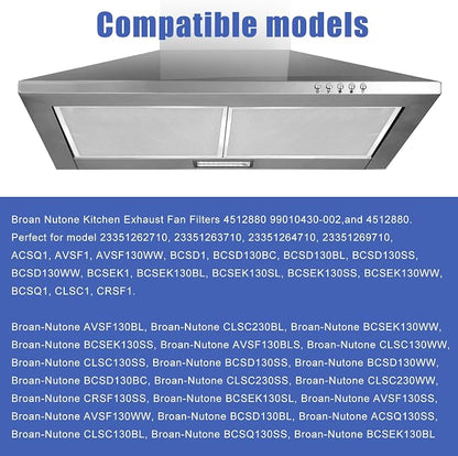 S99010430-002 Range Hood Filter 15-3/4" x 13-7/8" x 3/8"4512880 Compatible - Image 5