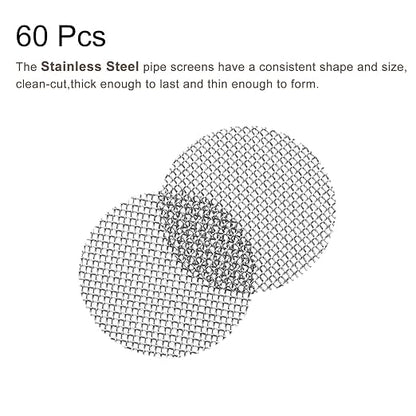 MECCANIXITY Pipe Screen Stainless Steel Screens, 1/2 Inch Diameter - Image 3