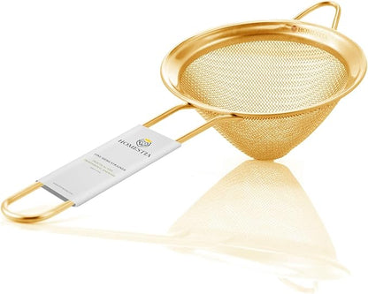 Homestia Fine Mesh Strainer for Kitchen, 304 Stainless Steel Sieve Sifters by Homestia