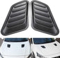 KaTur 1 Pair Universal Car ABS Decorative Air Flow Intake Scoop Turbo Bonnet by KaTur