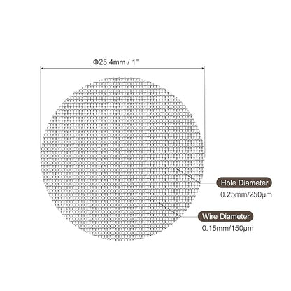 MECCANIXITY Pipe Screen Stainless Steel Screens, 1 Inch Diameter - Image 2