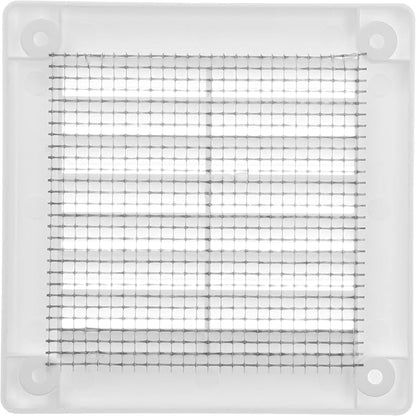 Vent Systems 4'' x 4'' Inch White Soffit Vent Cover - Image 6