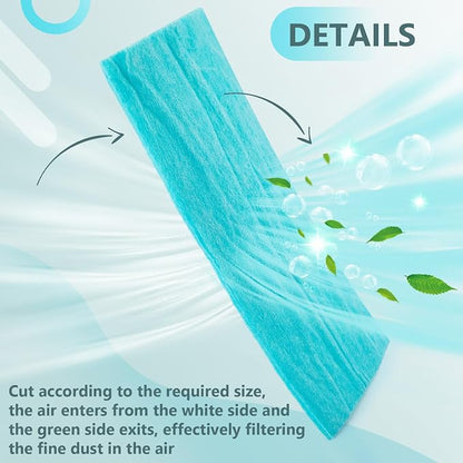 Tudomro 2 Roll 12 x 90 x 0.5 Inch Air Filter Material Vent Filters Plus - Image 3