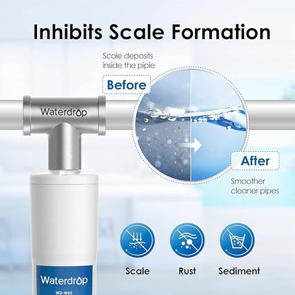 Waterdrop AP431 AP430SS Whole House Scale Inhibitor Filter, Heater Softener - Image 4