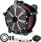 Twin Cam Air Filter Cleaner Intake Filter Compatibel by kekykm