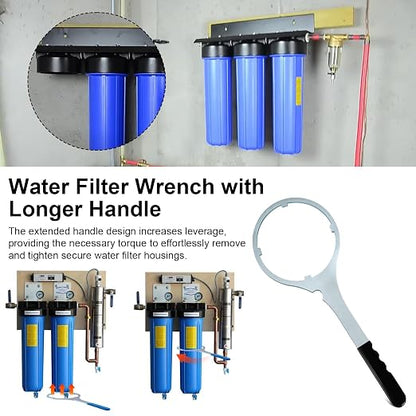 Whole House Water Filter Wrench 6.29 in, Compatible - Image 5