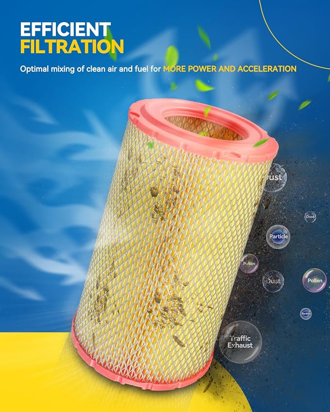 PHILTOP Engine Air Filter, CA9345 Compatible - Image 5