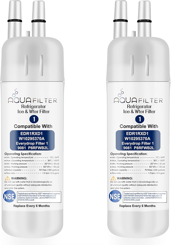 FILTER1 W10295370 A Refrigerator Water Filter Replacement Compatible by MMFILTER