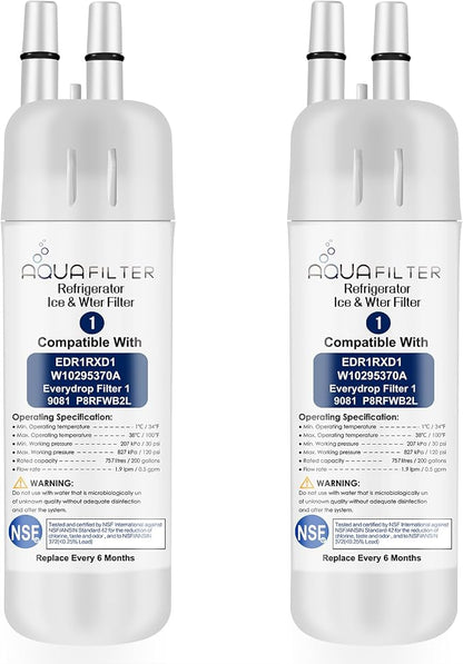 FILTER1 W10295370 A Refrigerator Water Filter Replacement Compatible by MMFILTER