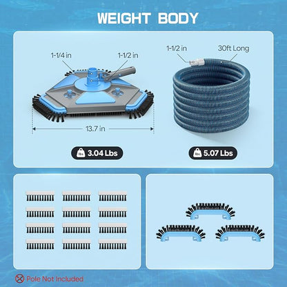 UIRWAY Upgrade Pool Vacuum Head - Image 2